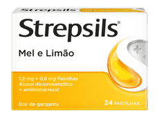 Strepsils Mel e Limão