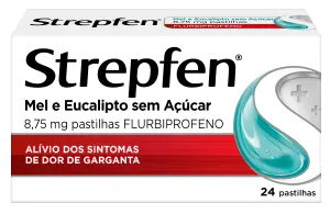 Strepfen Mel e Eucalipto Sem Açúcar