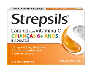 Strepsils Laranja Com Vitamina C