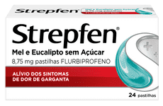 Strepfen Mel e Eucalipto Sem Açúcar