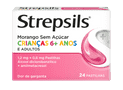 Strepsils Morango Sem Açúcar