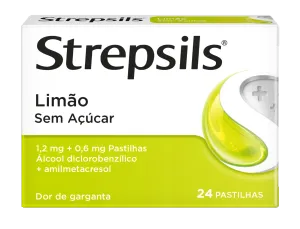 Strepsils Limão Sem Açúcar