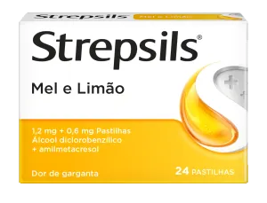 Strepsils Mel e Limão